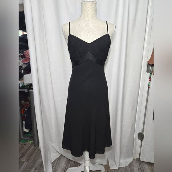 Ann taylor black Loft silk cocktail dress - Picture 13 of 13